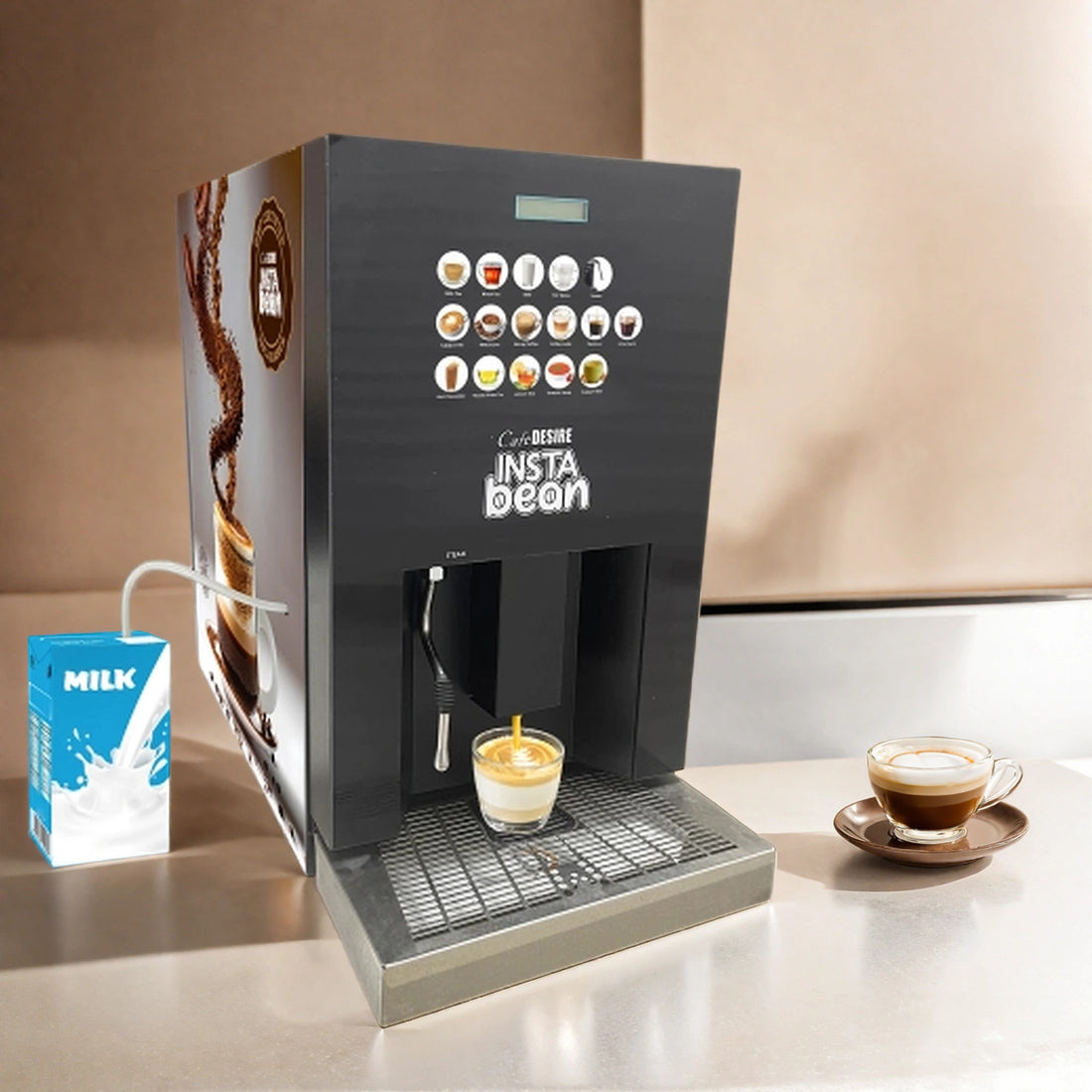 16 option coffee vending machine 