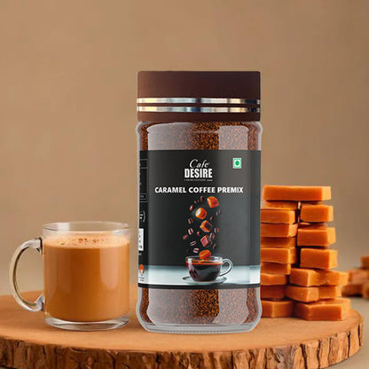 Caramel Coffee Premix - 500g Jar