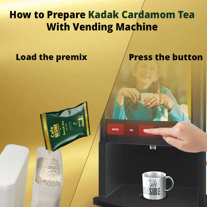 Kadak Cardamom Tea Premix - 1Kg