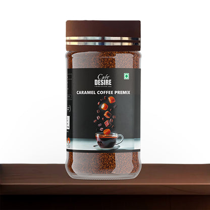 Caramel Coffee Premix - 500g Jar