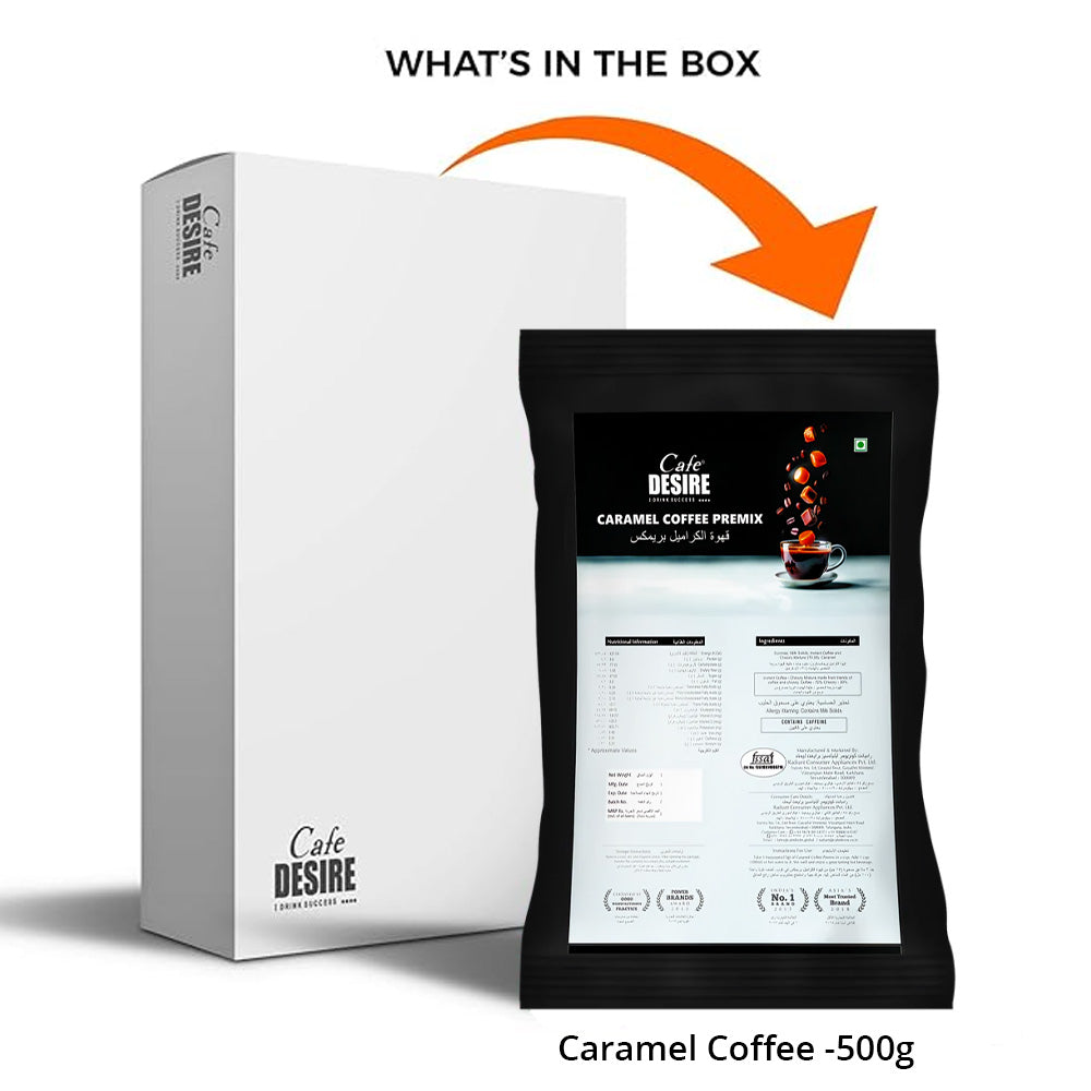 Caramel Coffee Premix - 500g