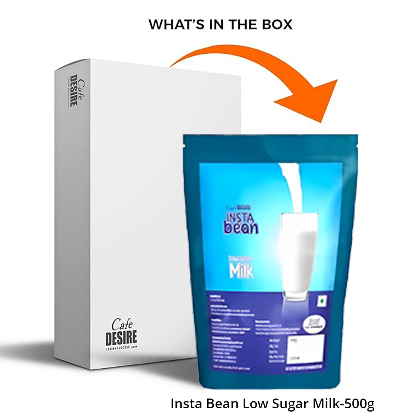 Insta Bean Low Sugar Milk - 500g